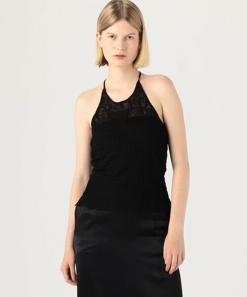 TOMORROWLAND / トゥモローランド キャミソール・チューブトップ | アイレットレース ホルターネックトップス | 詳細3