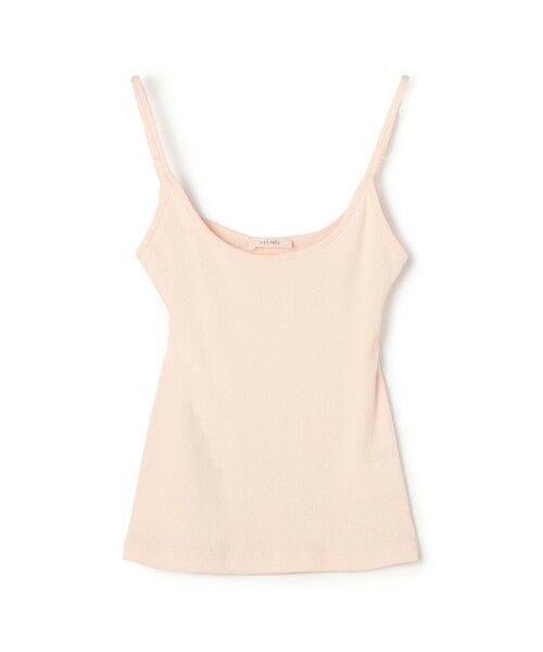 TOMORROWLAND/トゥモローランド スモールライトリブ バックオープンキャミソール 33 ピンク F TOMORROWLAND/トゥモローランド スモールライトリブ バックオープンキャミソール 33 ピンク F