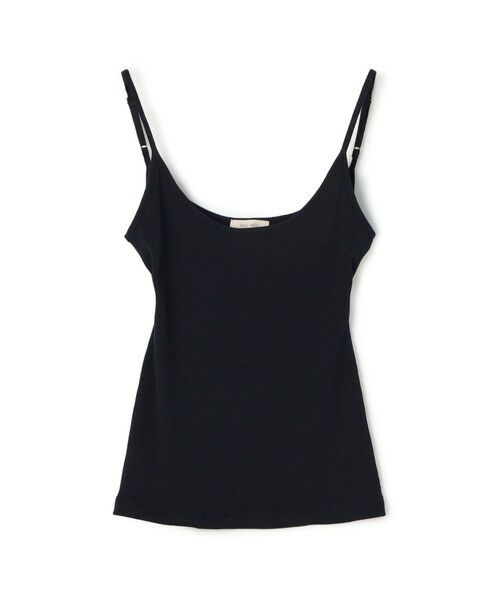 TOMORROWLAND / トゥモローランド キャミソール・チューブトップ | スモールライトリブ バックオープンキャミソール(69 ネイビー)