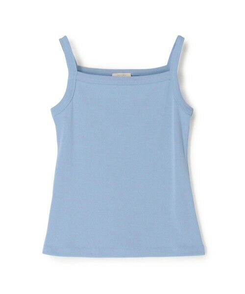 TOMORROWLAND / トゥモローランド キャミソール・チューブトップ | サーキュラーリブ キャミソール(61 ライトブルー)