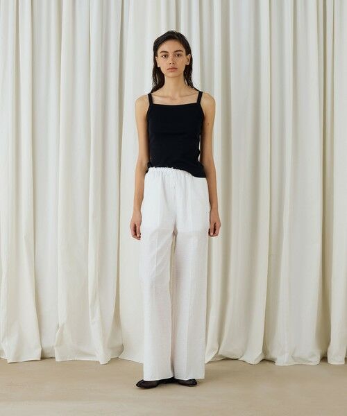 TOMORROWLAND / トゥモローランド キャミソール・チューブトップ | サーキュラーリブ キャミソール | 詳細1