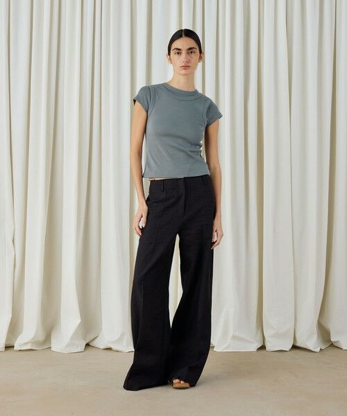 TOMORROWLAND / トゥモローランド Tシャツ | サーキュラーリブ ベビーTシャツ | 詳細1