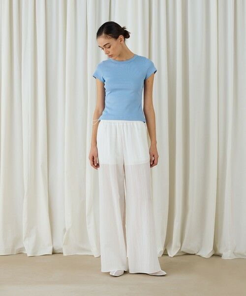 TOMORROWLAND / トゥモローランド Tシャツ | サーキュラーリブ ベビーTシャツ | 詳細10