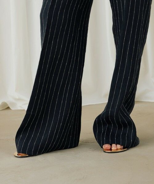 TOMORROWLAND / トゥモローランド その他パンツ | ヘンプツイルストライプワイドパンツ | 詳細8