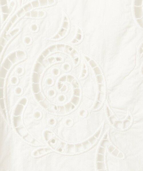 TOMORROWLAND / トゥモローランド その他パンツ | カットワークエンブロイダリー ストレートパンツ | 詳細10