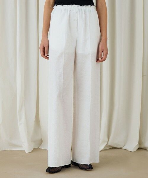 TOMORROWLAND / トゥモローランド その他パンツ | コットンナイロンジャガードイージーパンツ | 詳細3