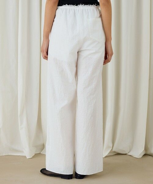 TOMORROWLAND / トゥモローランド その他パンツ | コットンナイロンジャガードイージーパンツ | 詳細5