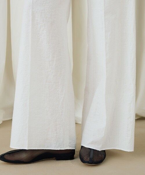 TOMORROWLAND / トゥモローランド その他パンツ | コットンナイロンジャガードイージーパンツ | 詳細9