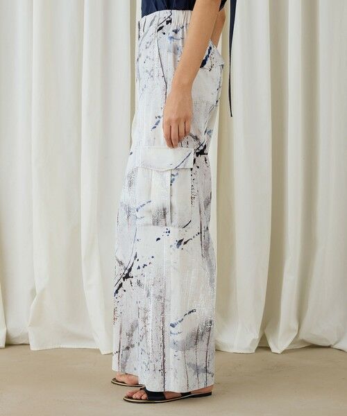 TOMORROWLAND / トゥモローランド カーゴパンツ | アブストラクトウォールプリント カーゴパンツ | 詳細3