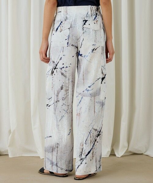 TOMORROWLAND / トゥモローランド カーゴパンツ | アブストラクトウォールプリント カーゴパンツ | 詳細4