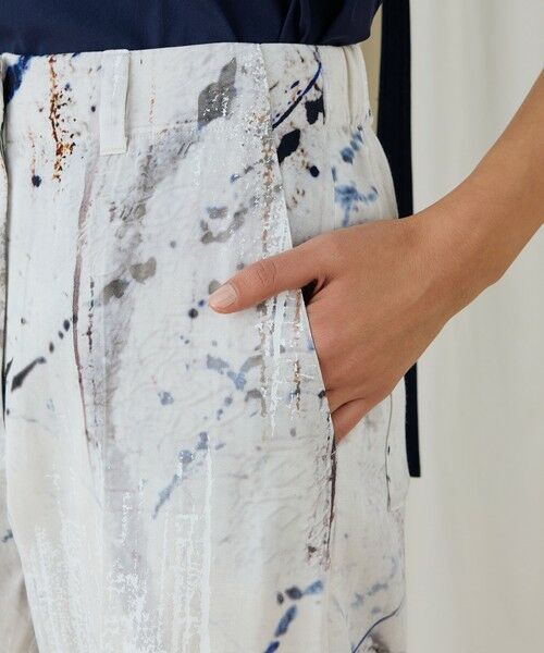 TOMORROWLAND / トゥモローランド カーゴパンツ | アブストラクトウォールプリント カーゴパンツ | 詳細7