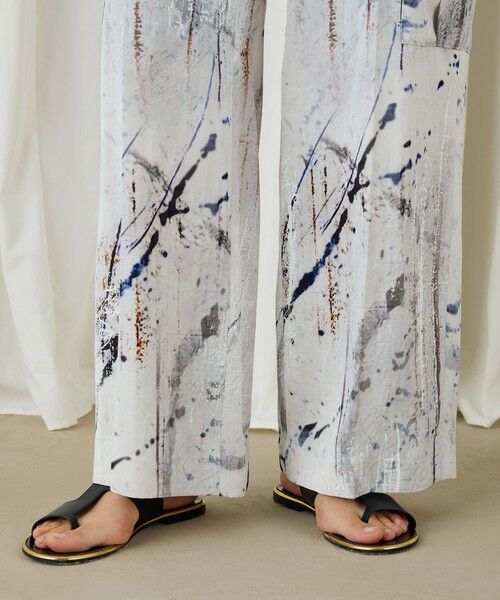 TOMORROWLAND / トゥモローランド カーゴパンツ | アブストラクトウォールプリント カーゴパンツ | 詳細8