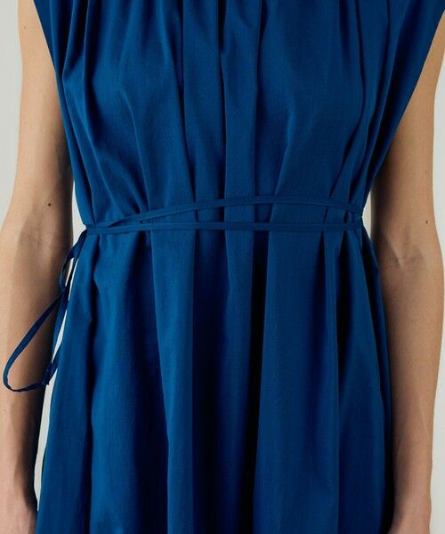 TOMORROWLAND / トゥモローランド ロング・マキシ丈ワンピース | コットンシルクタイプライター スクエアスリーブワンピース | 詳細6