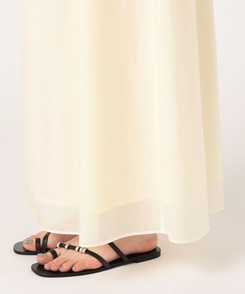 TOMORROWLAND / トゥモローランド ロング・マキシ丈ワンピース | コットンシルクローンレースコンビ ホルターネックワンピース | 詳細7