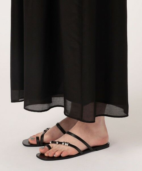 TOMORROWLAND / トゥモローランド ロング・マキシ丈ワンピース | コットンシルクローンレースコンビ ホルターネックワンピース | 詳細7