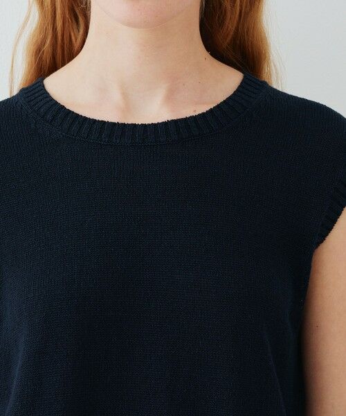 TOMORROWLAND / トゥモローランド ニット・セーター | リネンリリヤーン クルーネックプルオーバーベスト | 詳細5