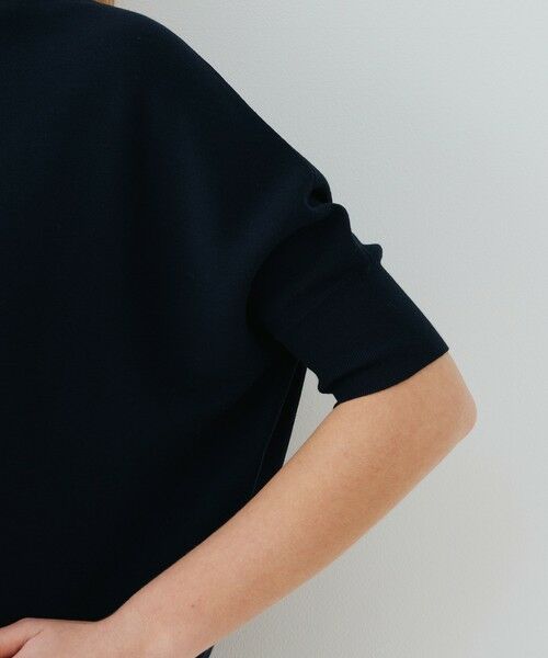 TOMORROWLAND / トゥモローランド ニット・セーター | クレープガーター ドルマンハーフスリーブ プルオーバー | 詳細6