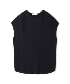 TOMORROWLAND / トゥモローランド ニット・セーター | クレープガーター フレンチスリーブプルオーバー