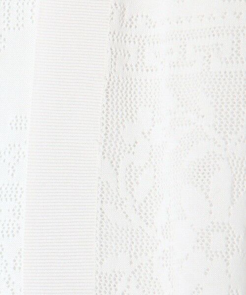 TOMORROWLAND / トゥモローランド カーディガン・ボレロ | メッシュワーク Vネックカーディガン | 詳細9