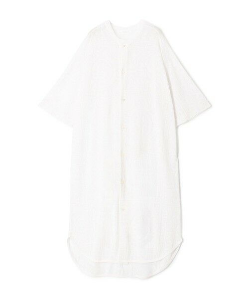 TOMORROWLAND / トゥモローランド カーディガン・ボレロ | メッシュワーク ロングカーディガン（11 ホワイト）