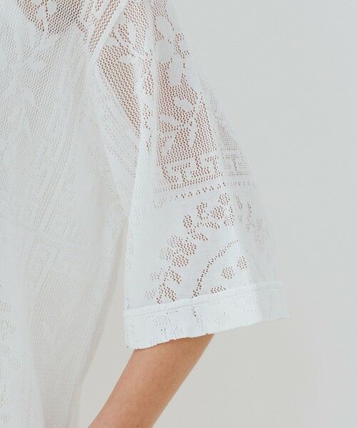 TOMORROWLAND / トゥモローランド カーディガン・ボレロ | メッシュワーク ロングカーディガン | 詳細5