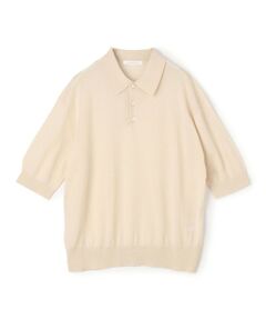 TOMORROWLAND / トゥモローランド ニット・セーター | クレープコットン ポロカラープルオーバー
