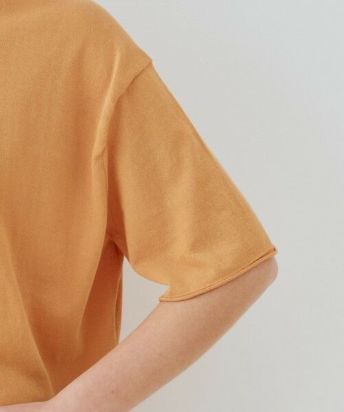 TOMORROWLAND / トゥモローランド ニット・セーター | クレープコットン ハーフスリーブプルオーバー | 詳細6