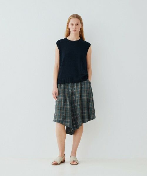 TOMORROWLAND / トゥモローランド その他パンツ | ランダムリネン フレアハーフパンツ | 詳細1