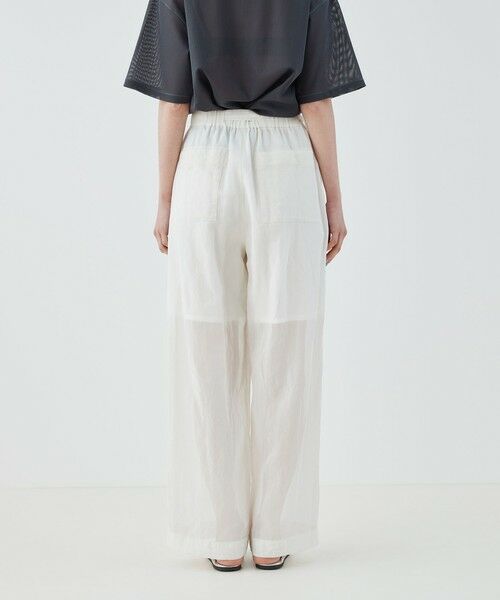 TOMORROWLAND / トゥモローランド その他パンツ | コットンボイルワッシャー ベルテッドリラックスパンツ | 詳細4