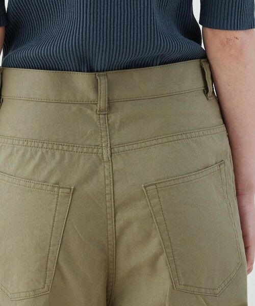 TOMORROWLAND / トゥモローランド チノ・ワークパンツ | ノンマーセライズドコットン 5ポケットパンツ | 詳細6