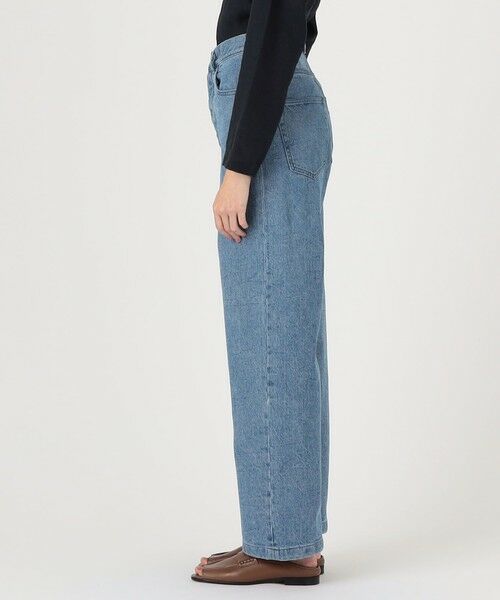 TOMORROWLAND / トゥモローランド デニムパンツ | ハイツイストデニム ストレートパンツ | 詳細3