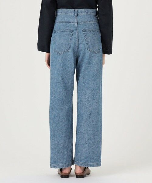 TOMORROWLAND / トゥモローランド デニムパンツ | ハイツイストデニム ストレートパンツ | 詳細4