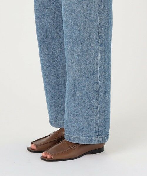 TOMORROWLAND / トゥモローランド デニムパンツ | ハイツイストデニム ストレートパンツ | 詳細7