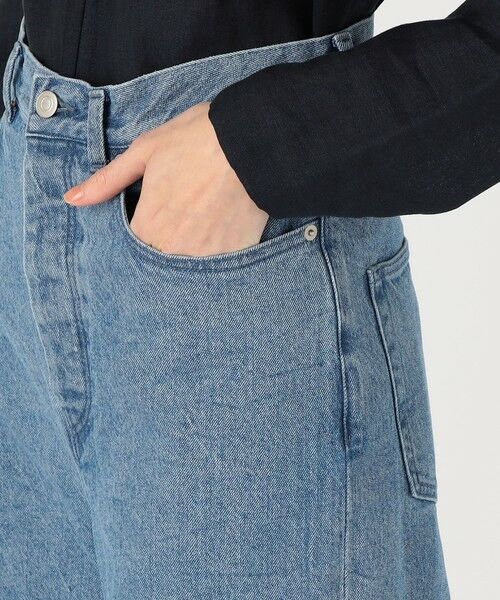TOMORROWLAND / トゥモローランド デニムパンツ | ハイツイストデニム ストレートパンツ | 詳細8