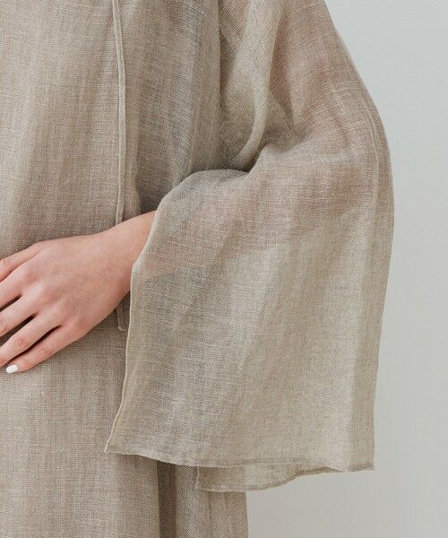 TOMORROWLAND / トゥモローランド ロング・マキシ丈ワンピース | リノカラミ ギャザーワンピース | 詳細5