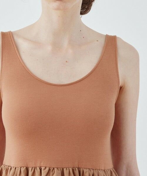 TOMORROWLAND / トゥモローランド ロング・マキシ丈ワンピース | スビンコットン タンクトップワンピース | 詳細5