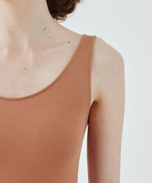 TOMORROWLAND / トゥモローランド ロング・マキシ丈ワンピース | スビンコットン タンクトップワンピース | 詳細6