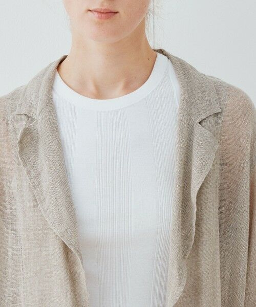 TOMORROWLAND / トゥモローランド テーラードジャケット | リノカラミ シャツジャケット | 詳細6