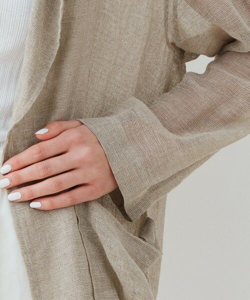 TOMORROWLAND / トゥモローランド テーラードジャケット | リノカラミ シャツジャケット | 詳細7