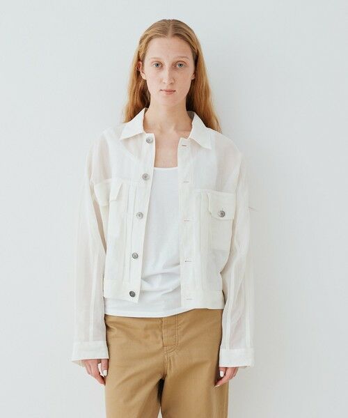 TOMORROWLAND / トゥモローランド ブルゾン | コットンボイルワッシャー 2タックジャケット | 詳細2