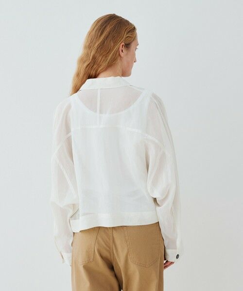 TOMORROWLAND / トゥモローランド ブルゾン | コットンボイルワッシャー 2タックジャケット | 詳細4