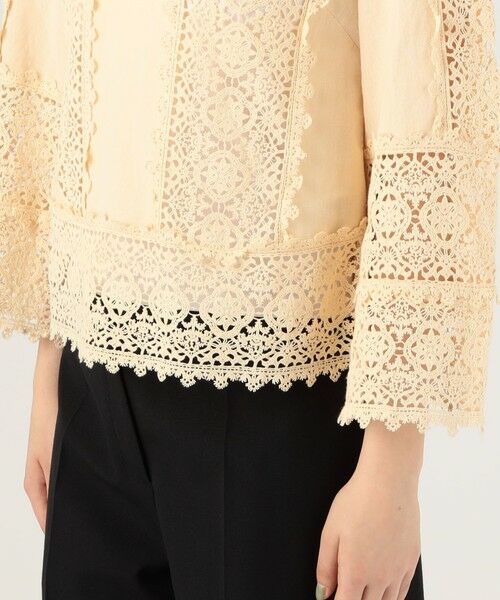 TOMORROWLAND / トゥモローランド シャツ・ブラウス（半袖以外） | BY MALENE BIRGER DONNA レースエンブロイダリーブラウス | 詳細8