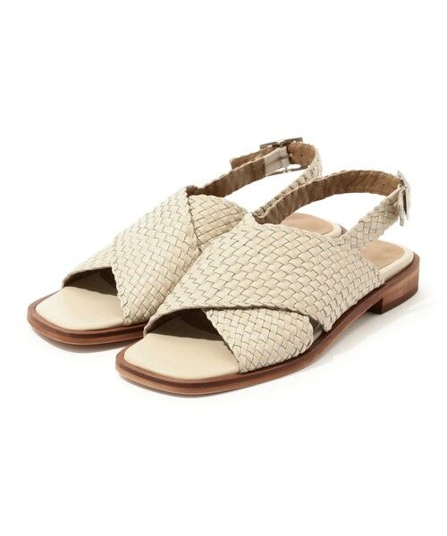 TOMORROWLAND / トゥモローランド サンダル | GALERIE VIE DE メッシュクロス サンダル | 詳細1