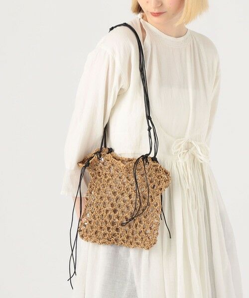 TOMORROWLAND / トゥモローランド かごバック | MANY RHIZOME RYE NET ショルダーバッグ | 詳細1