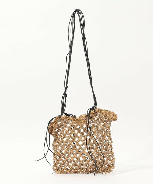 TOMORROWLAND / トゥモローランド かごバック | MANY RHIZOME RYE NET ショルダーバッグ | 詳細3