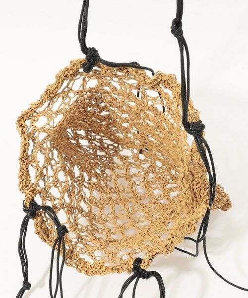 TOMORROWLAND / トゥモローランド かごバック | MANY RHIZOME RYE NET ショルダーバッグ | 詳細6