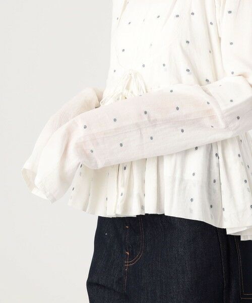 TOMORROWLAND / トゥモローランド シャツ・ブラウス（半袖以外） | Khadi and Co NEELAM2 ギャザーブラウス | 詳細8
