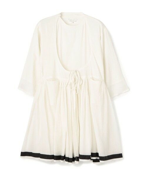 TOMORROWLAND / トゥモローランド チュニック | Khadi and Co NEELEM ギャザーチュニック(12 ホワイト系)