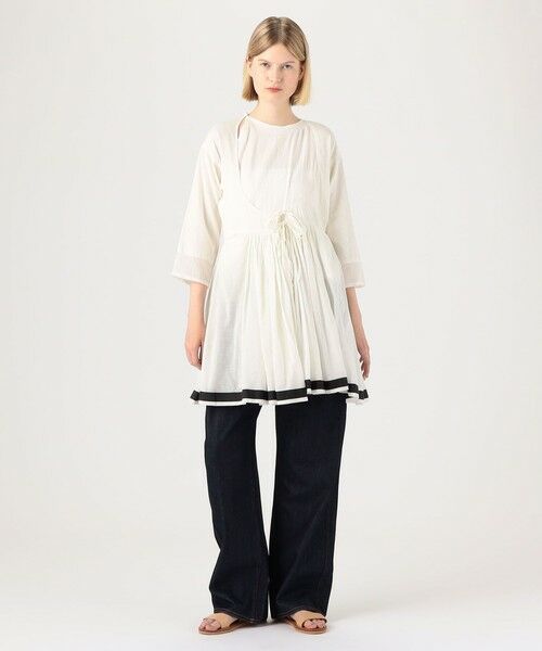 TOMORROWLAND / トゥモローランド チュニック | Khadi and Co NEELEM ギャザーチュニック | 詳細1