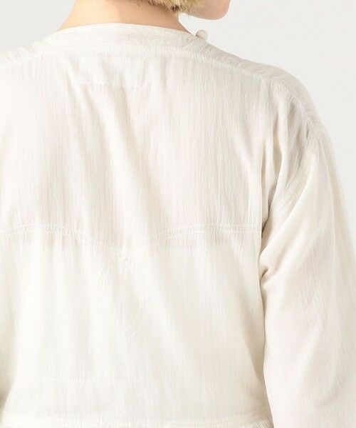 TOMORROWLAND / トゥモローランド チュニック | Khadi and Co NEELEM ギャザーチュニック | 詳細6